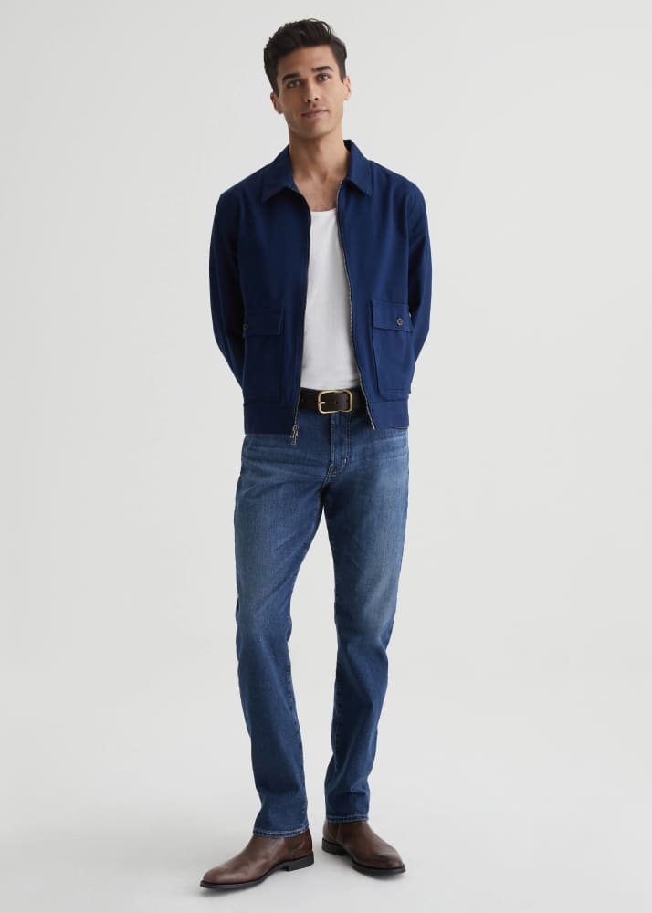 AG Jean Everett Slim Straight Jeans in Largo AG Jean Fellow