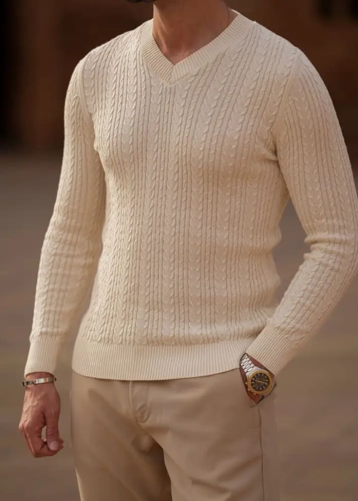 Donato - V Neck Sweater - sweater