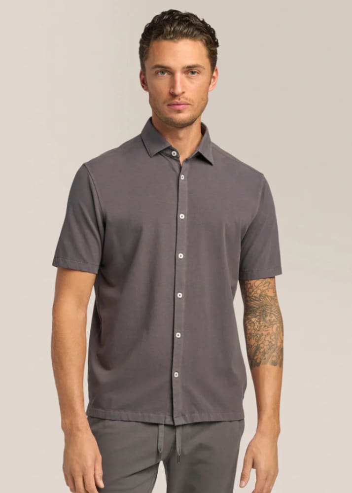 Good Man Brand- Big on Point Solid Button Down Shirt