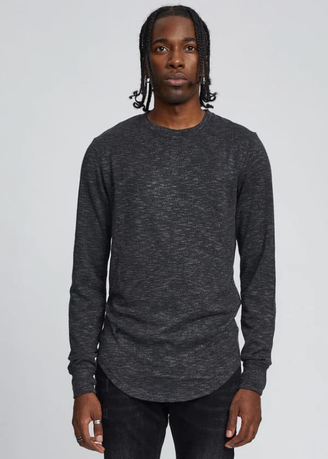 Kuwalla - Uppercut Sweater - Mixed Black / S - tshirt