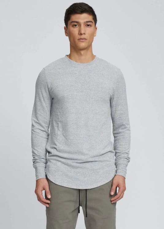 Kuwalla- Uppercut Sweater - Mixed Grey / S - tshirt