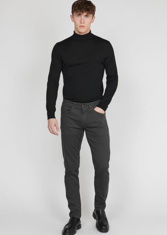 Matinique - Pete Pant 32’ Inseam Black Oyster