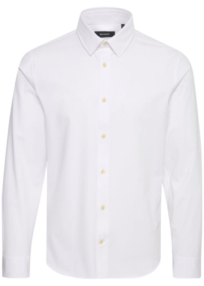 Matinique - Trostol Button Down in White - S - Shirting