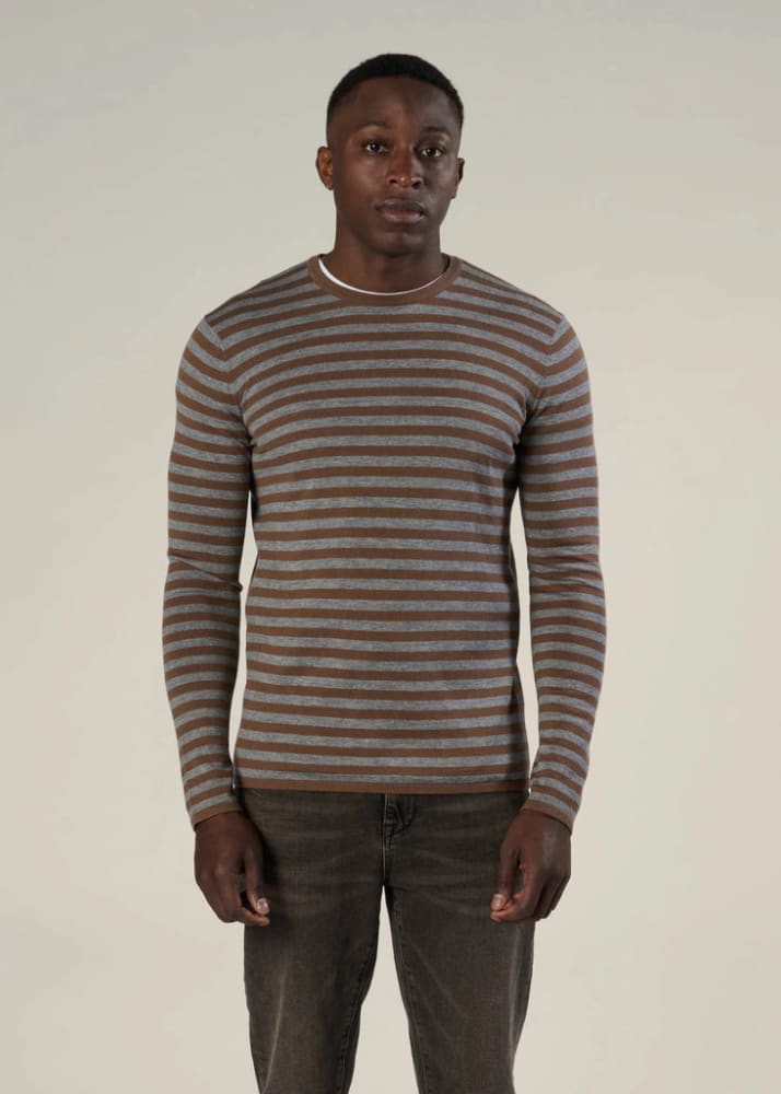 Mos Mosh Gallery - Adam Soft Stripe Knit | Mos Mosh Gallery