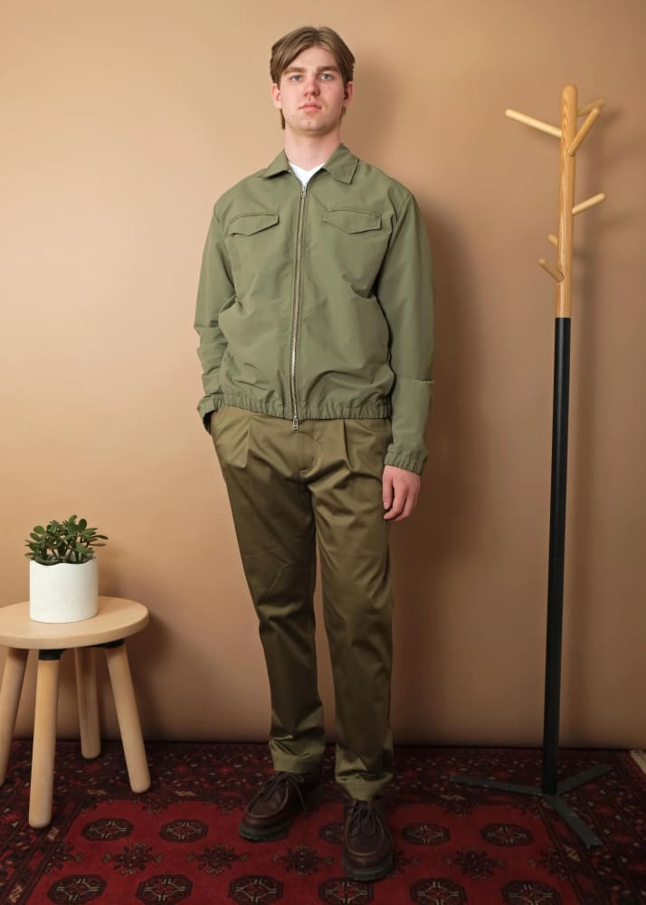 Olive Topman Coach Jacket Pacsun Olive Quilted Coach Jacket Pacsun