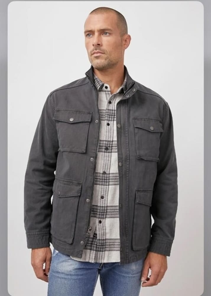 Rails - Porter Jacket in Charcoal - Outerwear