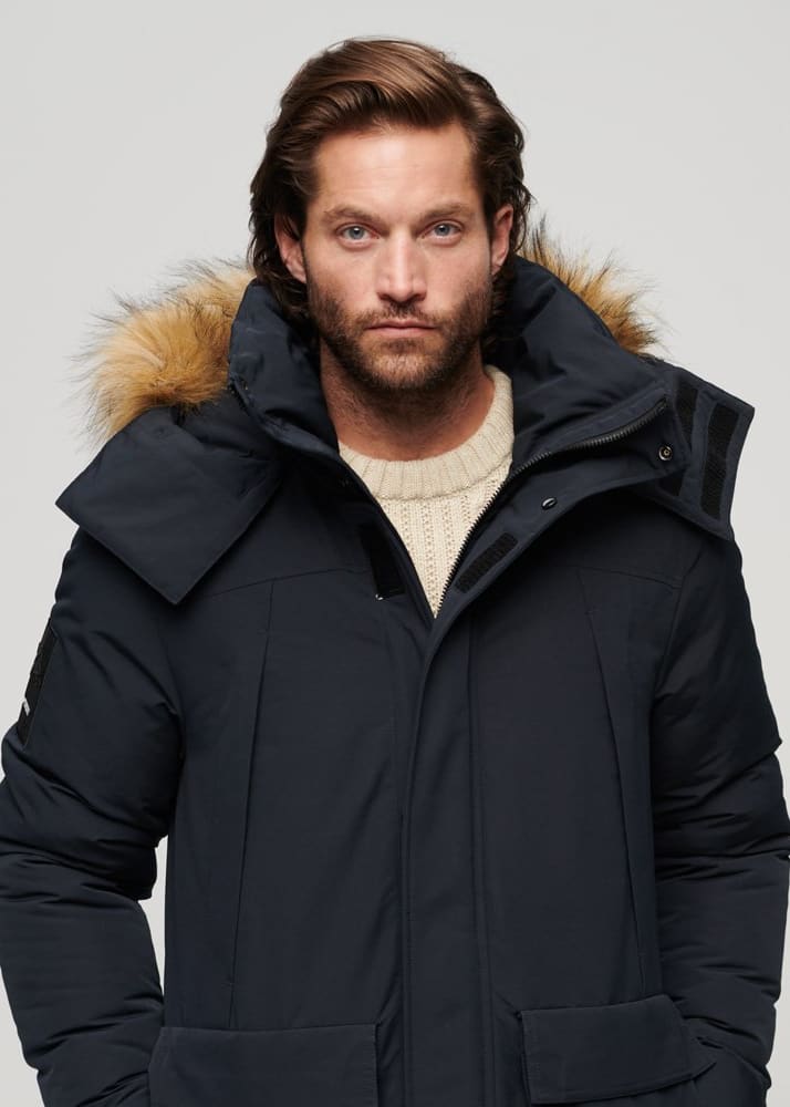 Superdry on sale navy parka