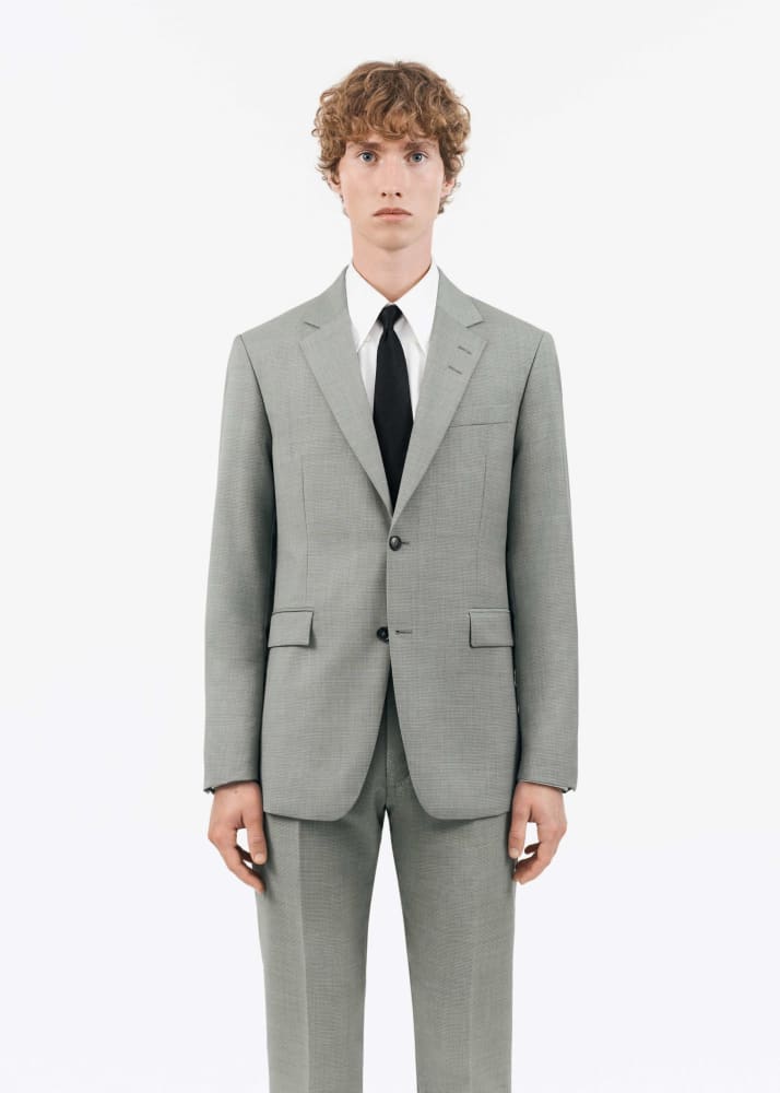 Tiger of Sweden- Justin Blazer in Light Grey Melange