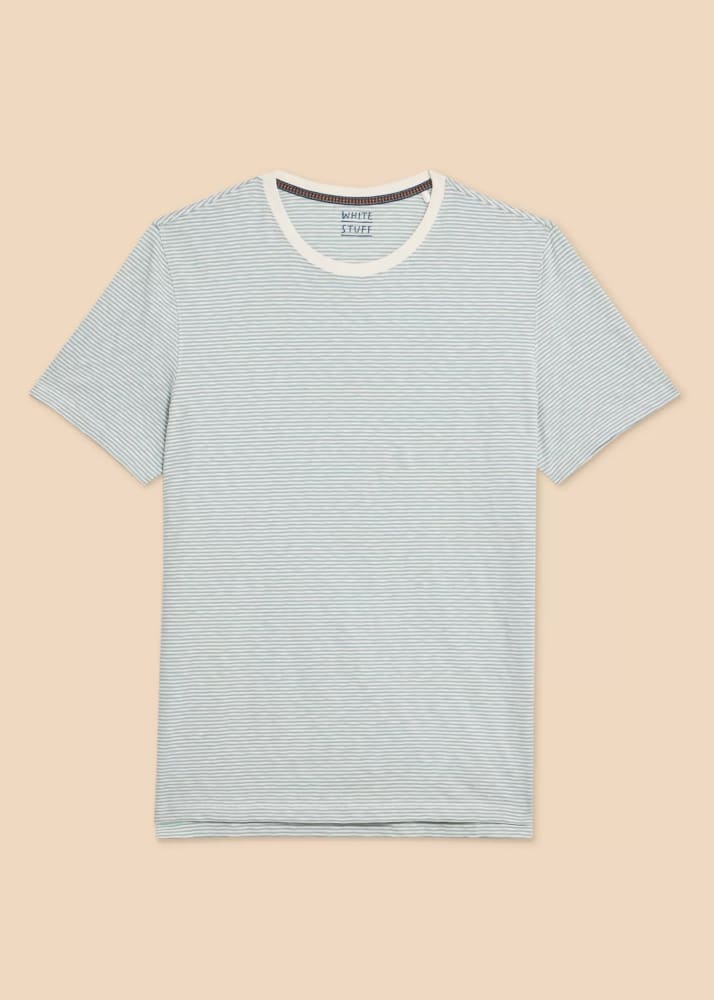 White Stuff - Abersoch SS Stripe Tee - S / Multi - tshirt