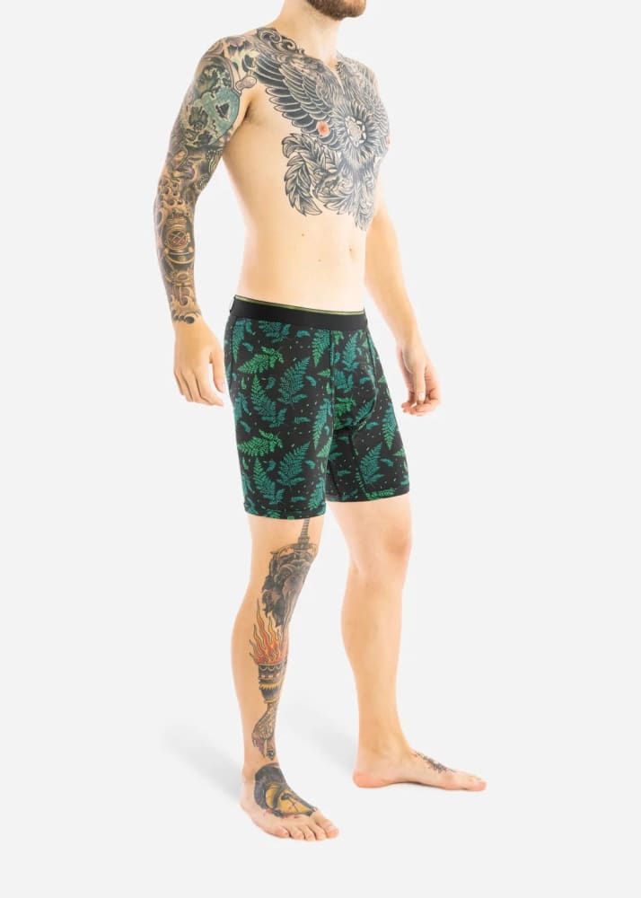 入荷now 口コミ BN3TH BN3TH | Print Gully Fern in Brief Boxer Classic - 服&ファッション小物