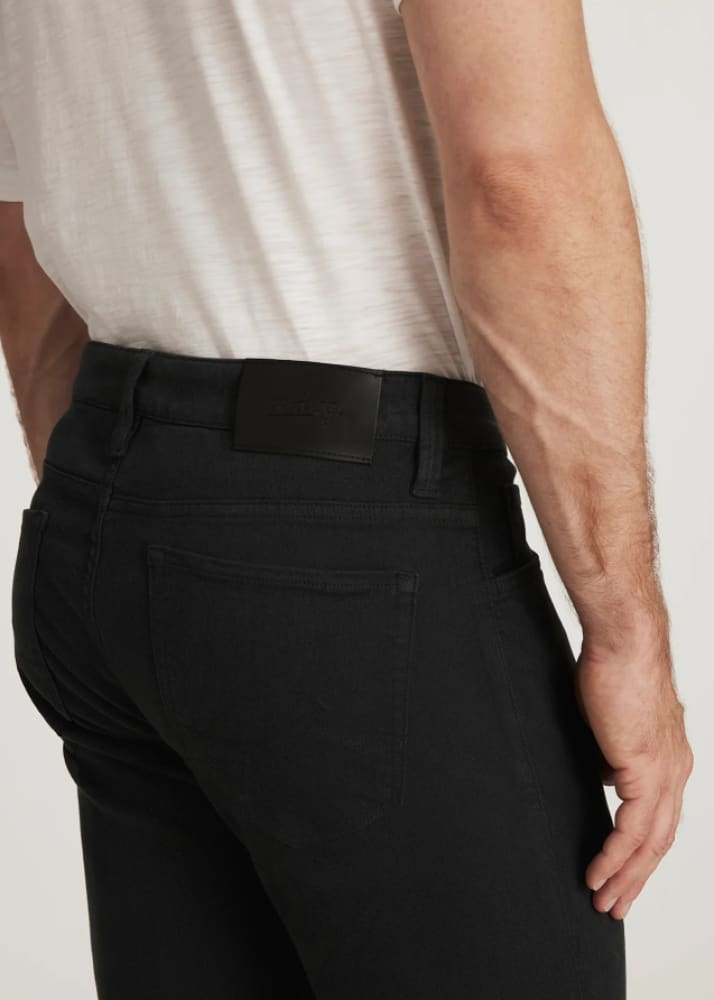 34 Heritage - Cool Tapered Leg Pants in Charcoal Diagonal