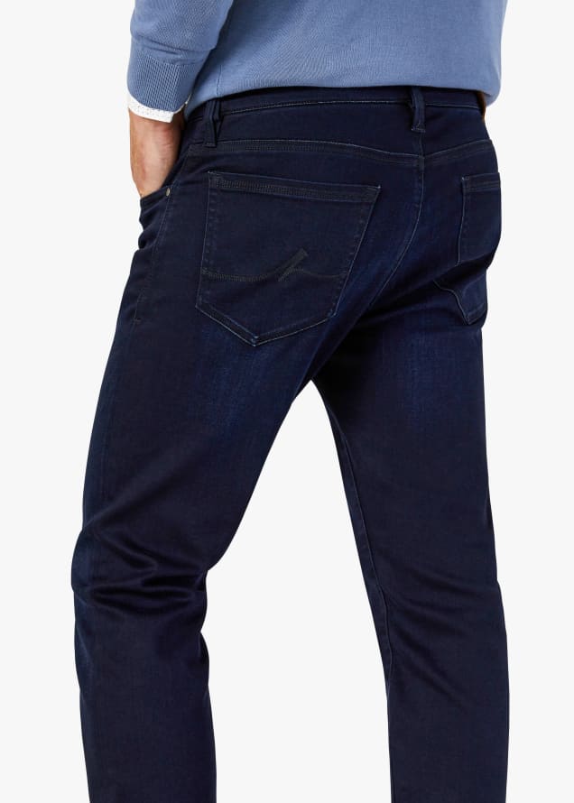34 Heritage - Courage Straight Leg Jeans in Ink Rome bottom