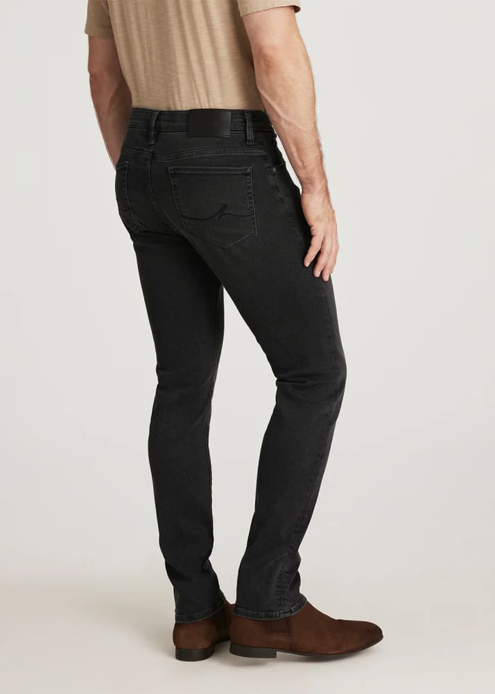 34 Heritage - Courage Straight Leg Jeans in Smoke Brushed