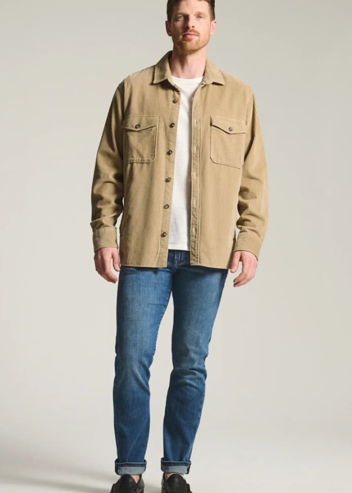 34 Heritage - Courage Straight Leg Jeans in Used Brushed