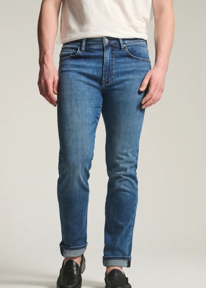 34 Heritage - Courage Straight Leg Jeans in Used Brushed