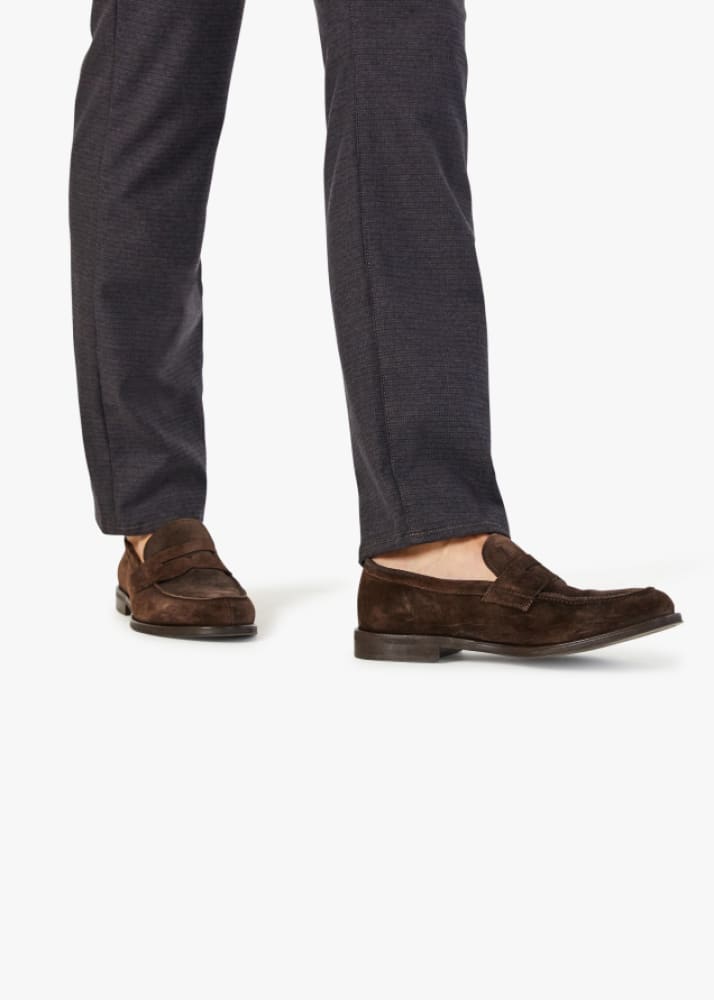 34 Heritage - Courage Straight Leg Pants In Brown