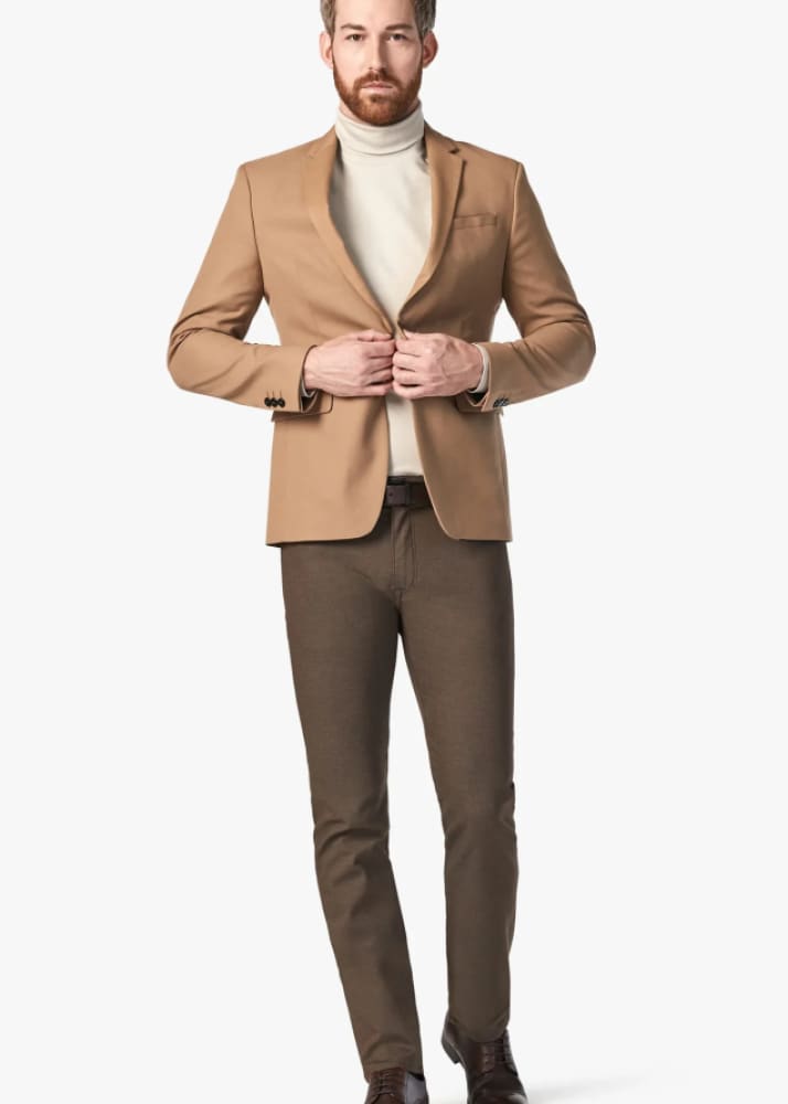 34 Heritage Courage Straight Leg Pants in Espresso Coolmax
