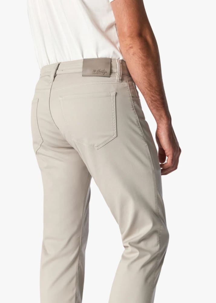 34 Heritage - Courage Straight Leg Pants In Oyster Summer