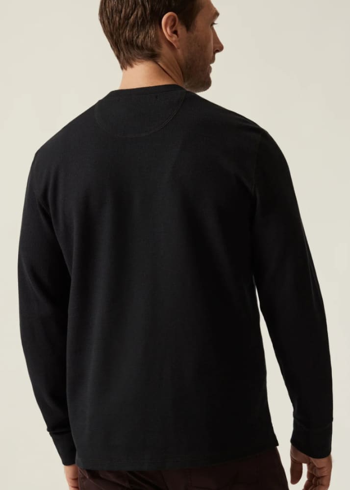 34 Heritage - Long Sleeve Henley Shirt - Tops