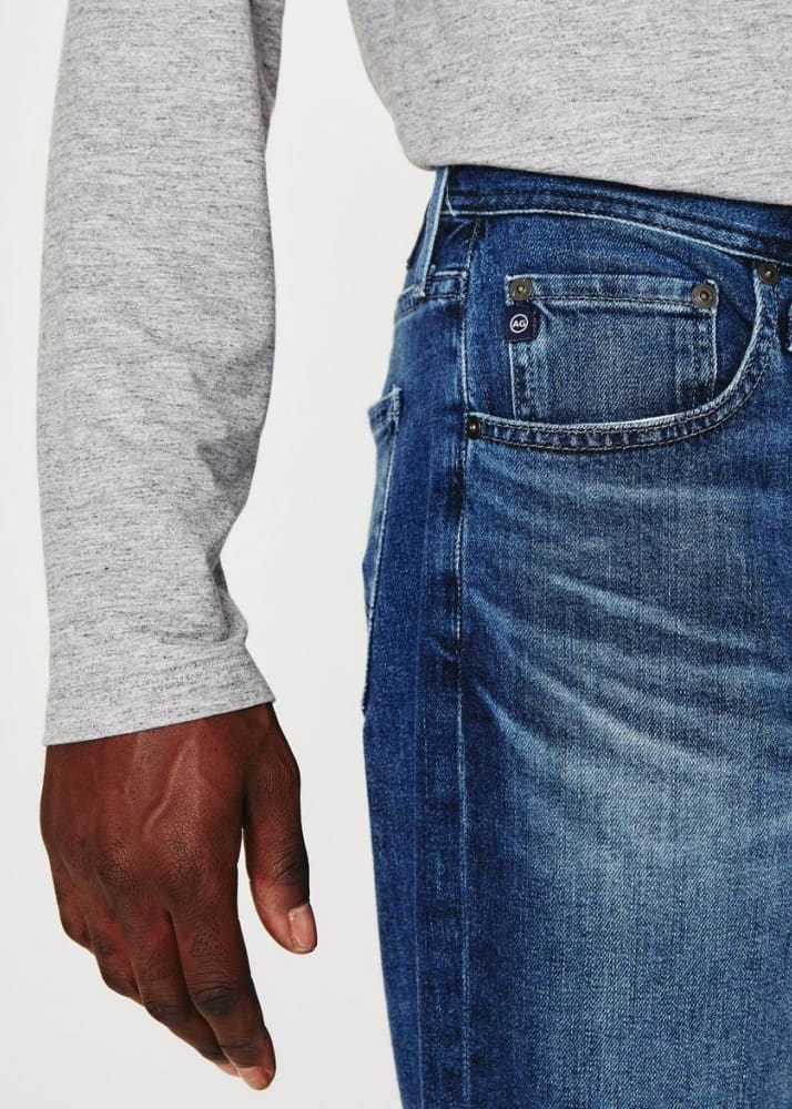 AG Jeans - Everett Slim Straight Jean in Lake Union - jean