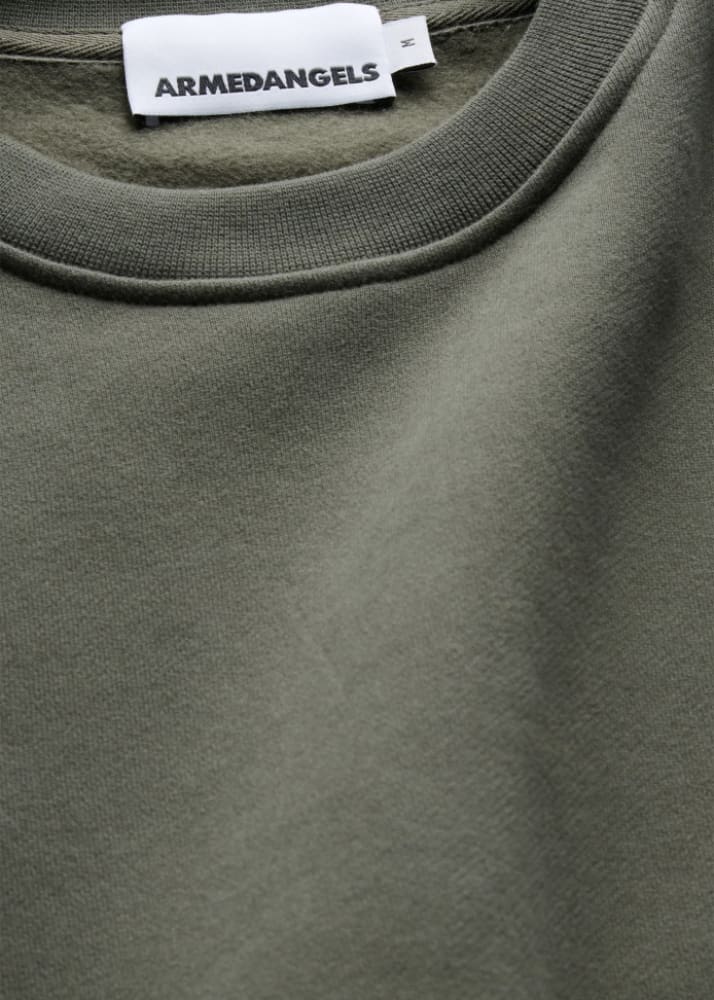 Armed Angels - Baaro Fleece Sweatshirt in Forest Pine