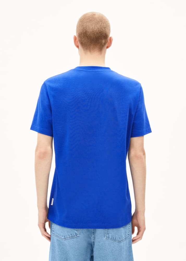 Armed Angels - Maarkos Heavyweight T-Shirt in Dynamo Blue