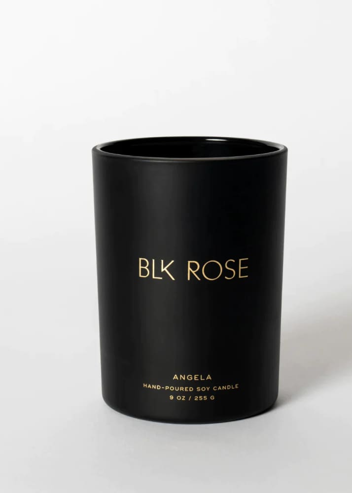 Blk Rose Candle - Angela home & body