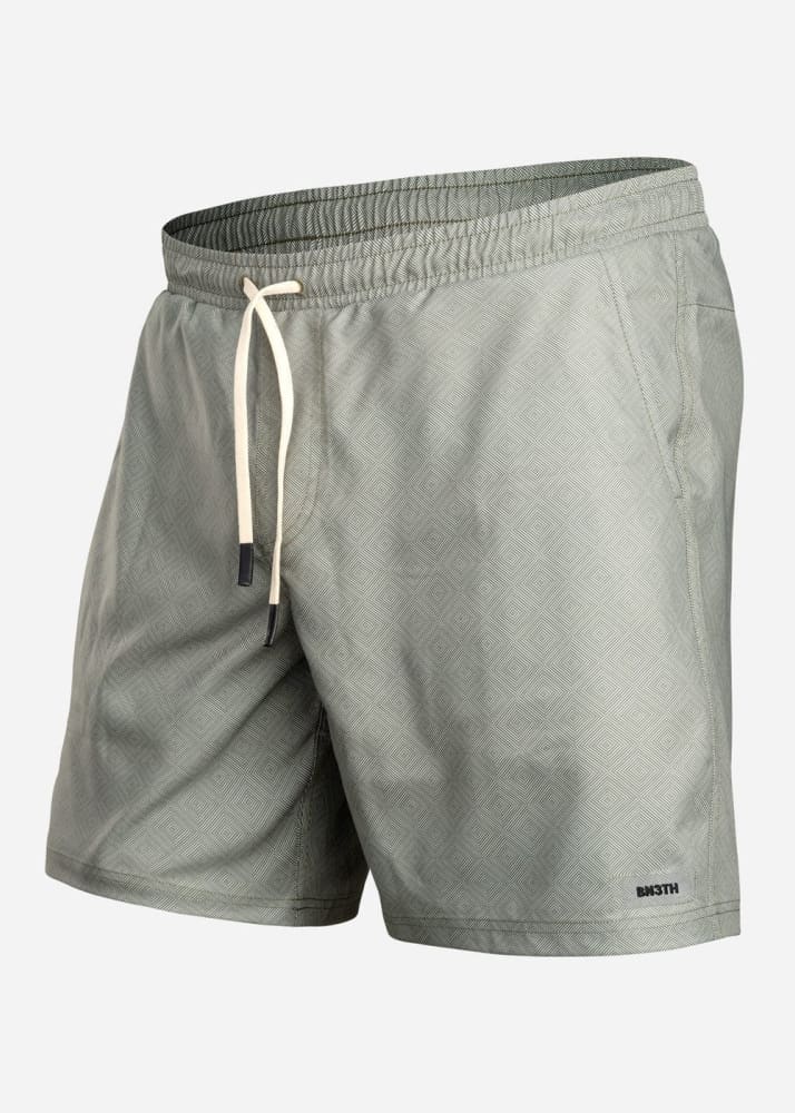BN3TH- Agua Volley 2in1 Swim Short 7” in Artisan Tile