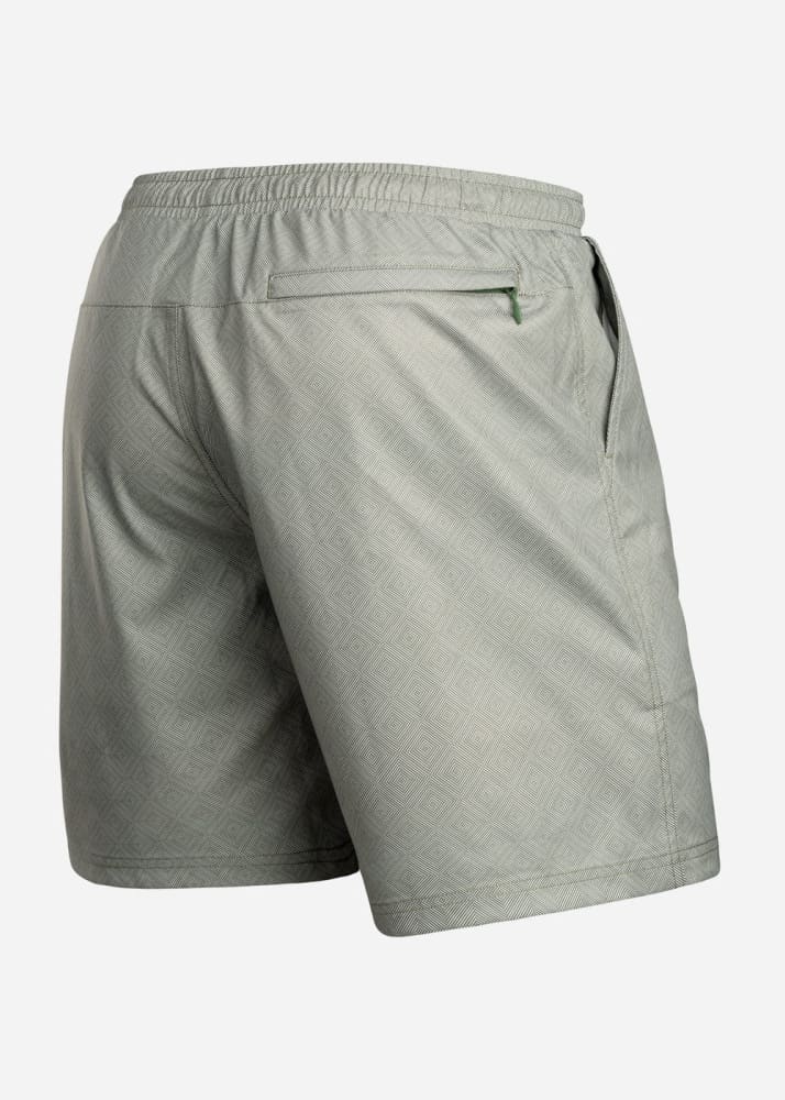 BN3TH- Agua Volley 2in1 Swim Short 7” in Artisan Tile