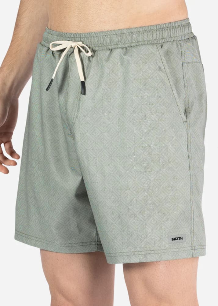BN3TH- Agua Volley 2in1 Swim Short 7” in Artisan Tile