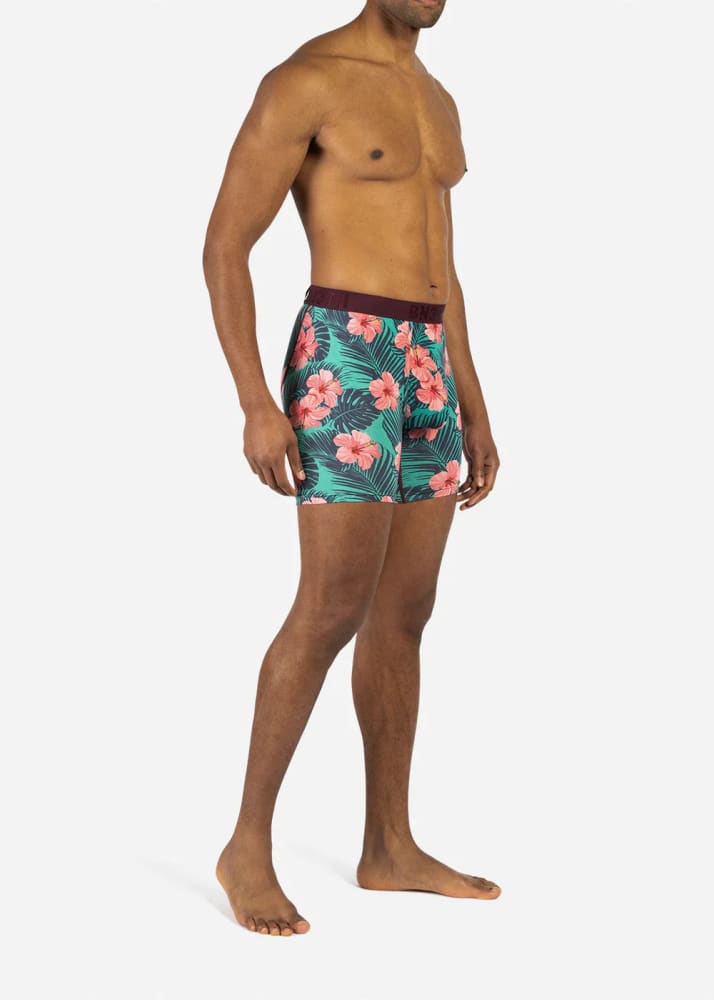 BN3TH Classic Boxer Brief in Hibiscus Bloom Zesty Underwear