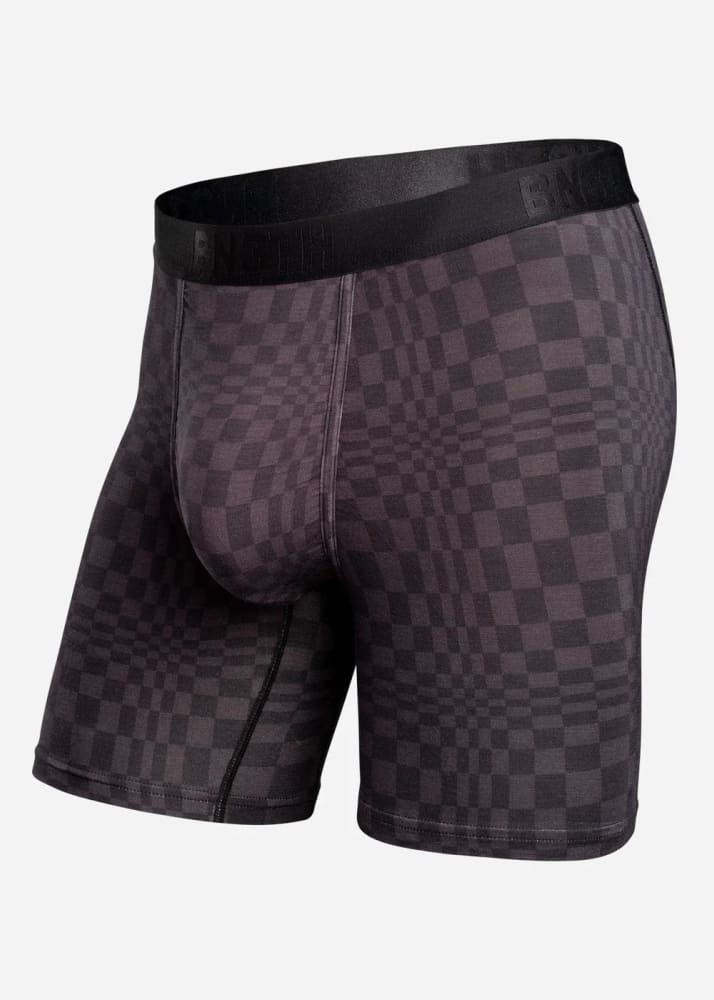 BN3TH - Classic Icon Boxer Brief in Liquid Checker Black