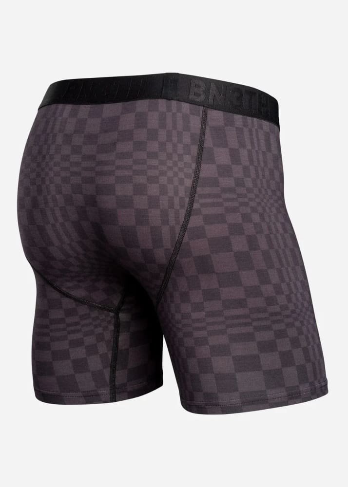BN3TH - Classic Icon Boxer Brief in Liquid Checker Black