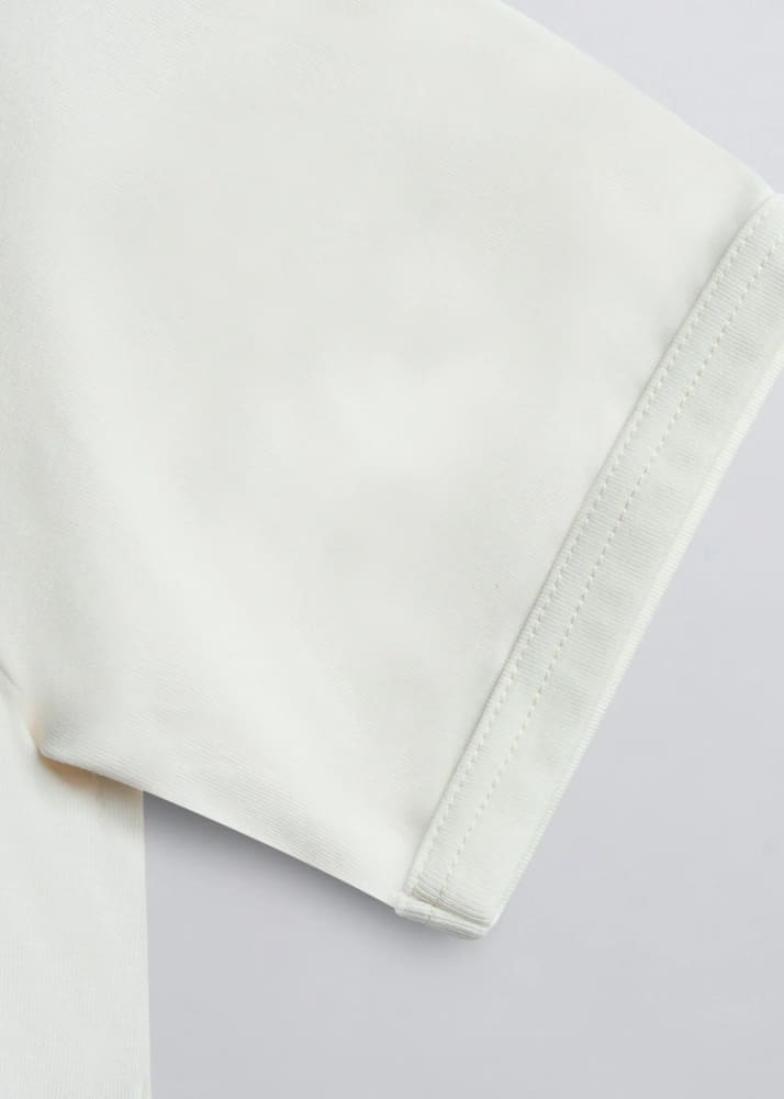Champlain- Basic Raglan Tee in Creme - Tees & Tanks