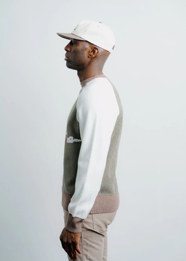 Champlain- Duck Sweater in Cream - & Knitwear