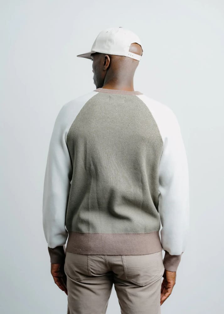 Champlain- Duck Sweater in Cream - & Knitwear