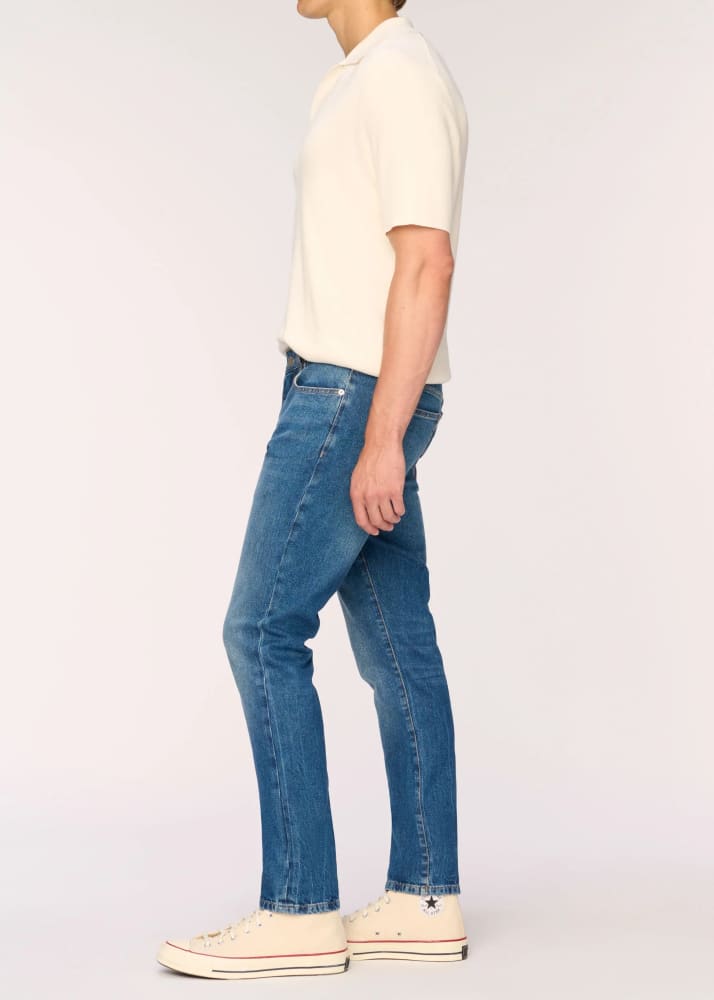 DL 1961 - Theo Relaxed Tapered Jeans in North Beach - bottom