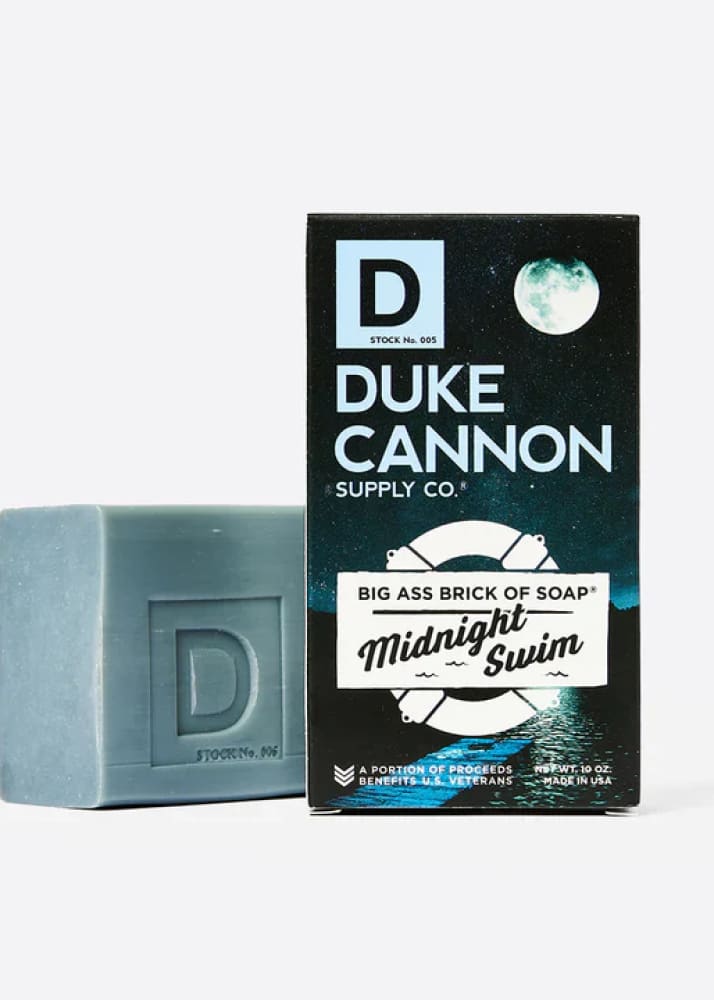 Duke Cannon- Big Ass Brick of Soap Midnight Swim - HOME &