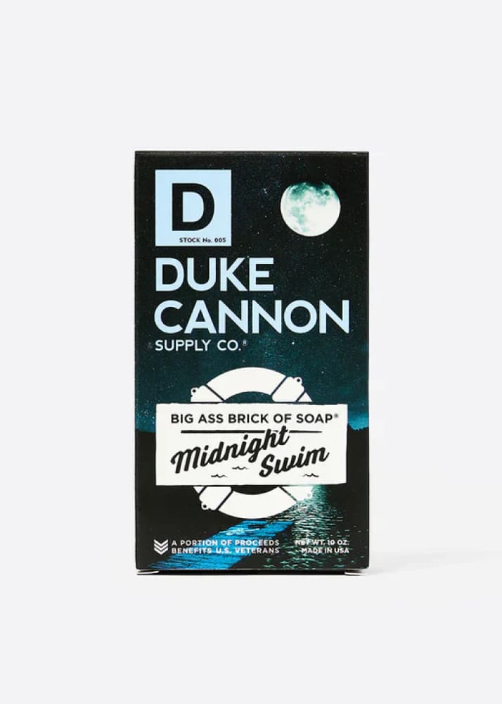 Duke Cannon- Big Ass Brick of Soap Midnight Swim - HOME &