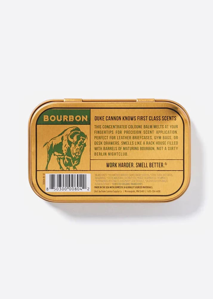 Duke Cannon - Solid Cologne Bourbon - HOME & BODY