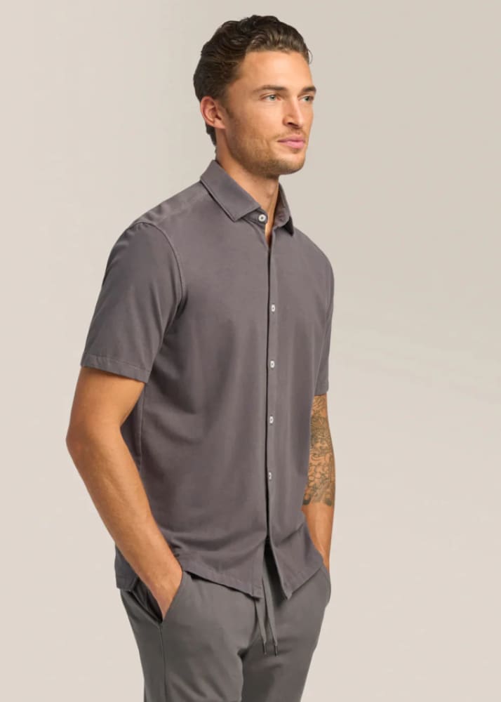 Good Man Brand - Big on Point Solid Button Down Shirt