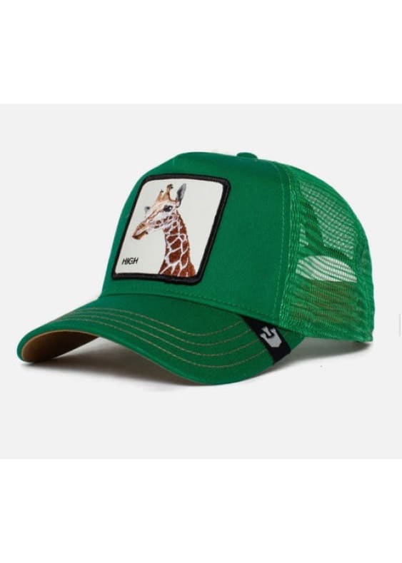 Goorin Bros - Giraffe Trucker Hat in Forest - Green