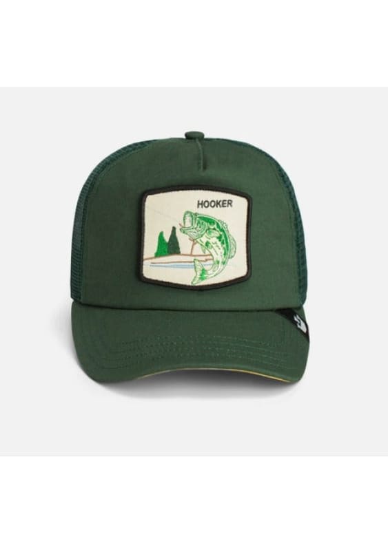 Goorin Bros - Large Mouth Trucker Hat in Green - accessories