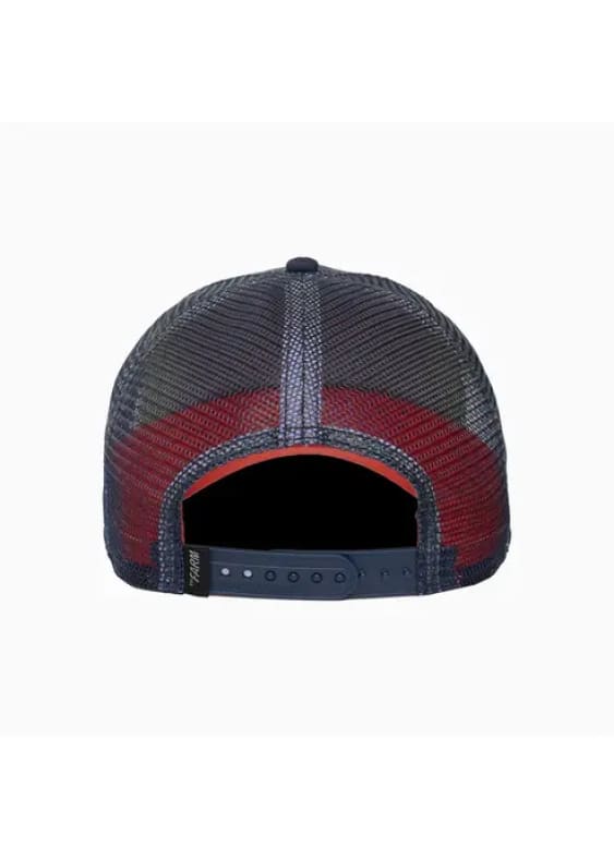 Goorin Bros- The Defense Bear Trucker Hat in Navy - hat