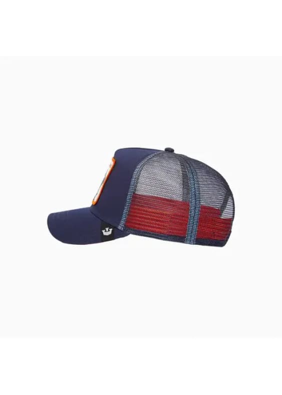 Goorin Bros- The Defense Bear Trucker Hat in Navy - hat