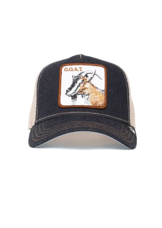 Goorin Bros- The Goat Trucker Hat - CHARCOAL - accessories