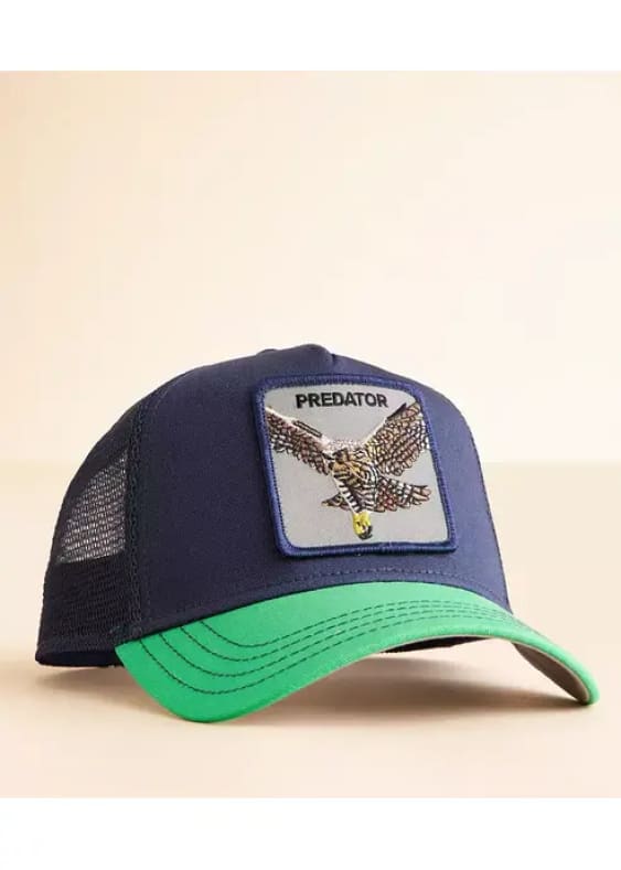 Goorin Bros- The Predator Trucker Hat in Navy - hat