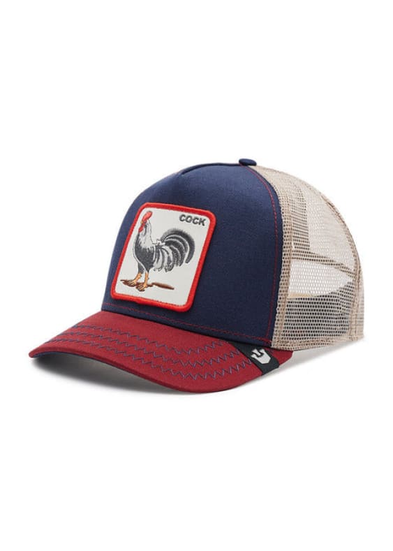 Goorin Bros- The Rooster Trucker Hat - Navy - accessories