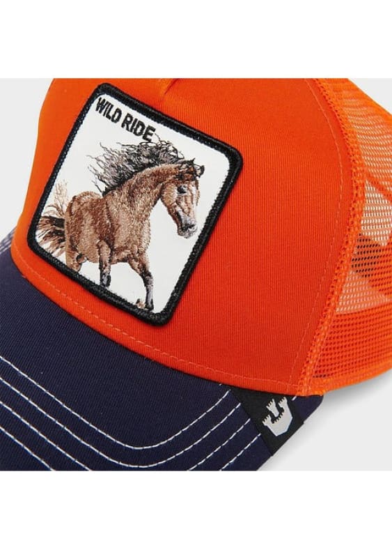 Goorin Bros- The Wild Ride Trucker Hat in Orange - hat