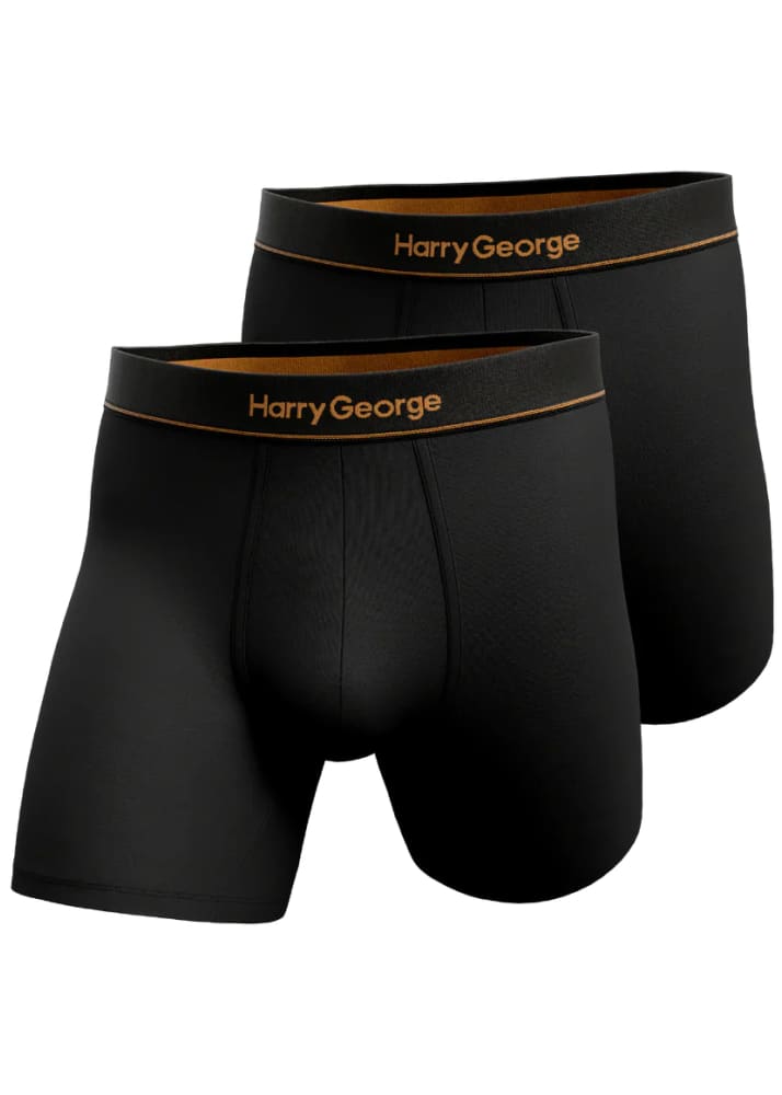Harry George - 2 Boxer Briefs 6’’ with Classic Waistbands